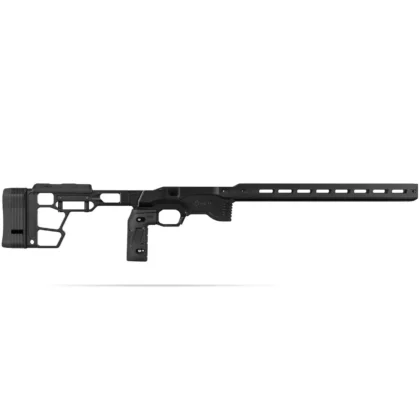 A side view of a black ACC Premier chassis