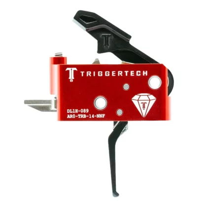 Profile view of the diamond AR trigger with flat shoe