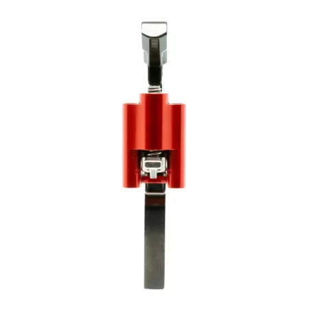 Rear view of a diamond AR trigger with flat shoe
