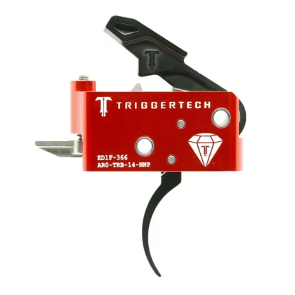 Profile view of a Diamond AR trigger with pro curve shoe