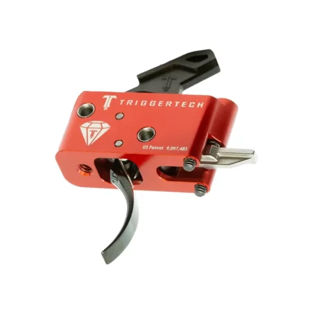 Bottom side view of a Diamond AR trigger with Pro Curve Shoe