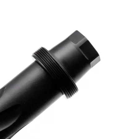Side view of a Hellfire Universal Adapter on a Barrel