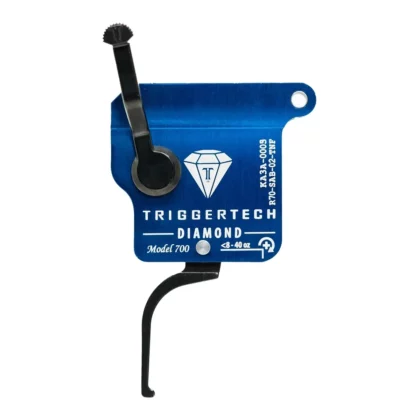 Front side of a Rough Diamond Trigger with flat shoe.