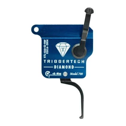 Front side view of a Rough Diamond Flat - Left Hand trigger.