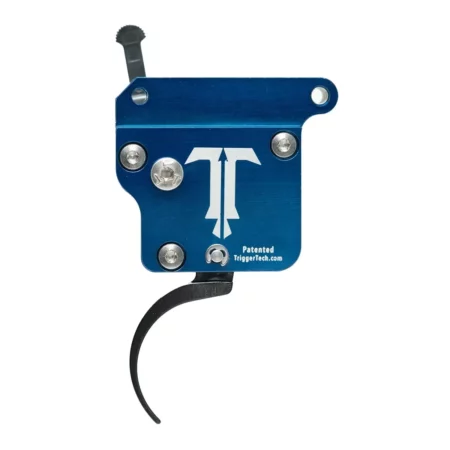 The back side of a left handed Rough Diamond trigger with pro curve shoe