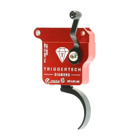 Rear quarter safety side view of a diamond trigger with pro curve shoe
