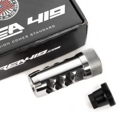 Area 419 Hellfire Match Brake with Adapter and Box Stainless Steel