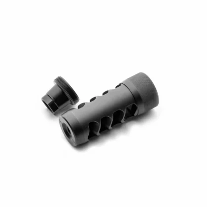The Area 419 Hellfire Match Brake with Adapter in Black Nitride finish