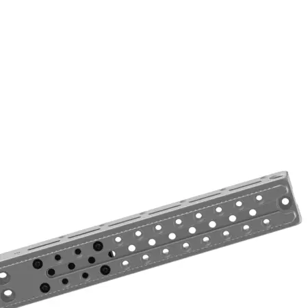Underside of the XYLO Forend showing how the internal weights mount