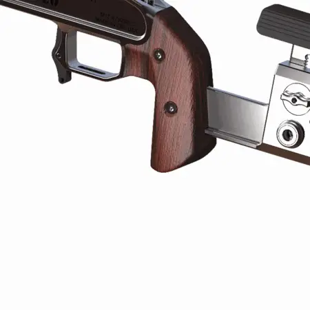 Close up of the grips of a Xylo Chassis