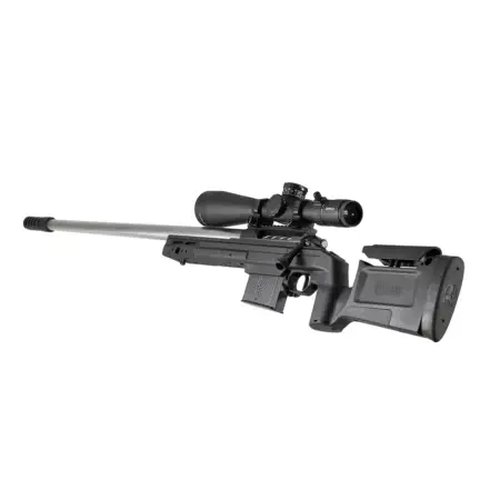 Left handed KRG Bravo as part of a rifle build