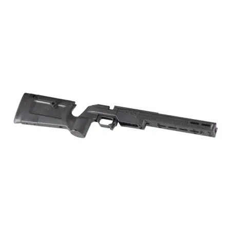 Top angle view of a black KRG Bravo