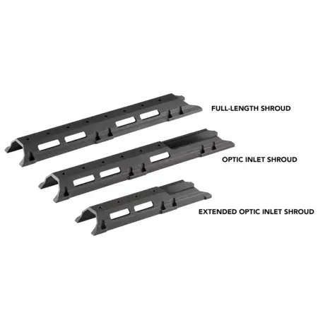 Image showing the difference in size between the C-4 chassis shrouds