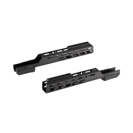 2 side views of the Enclosed forend