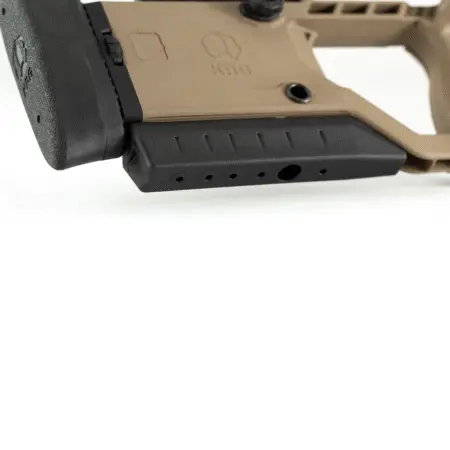 the flat bag rider installed on an FDE KRG buttstock