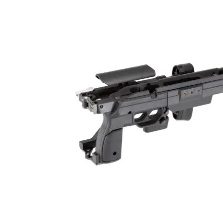 Another view of a Whiskey 3 chassis with folded buttstock