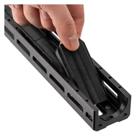Interior weights inside a chassis, with one being actively placed