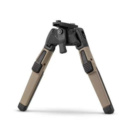Quarter view of an FDE Oryx Bipod