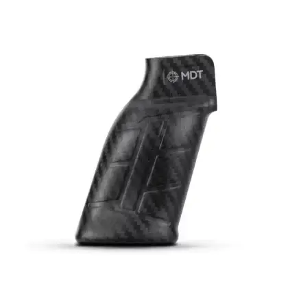 Side view of the Carbon Fiber pistol grip