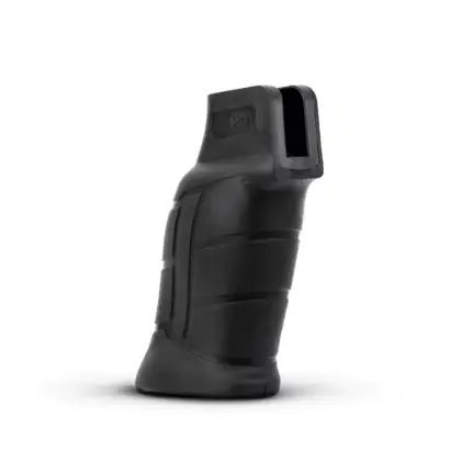 Quarter view of a pistol grip elite