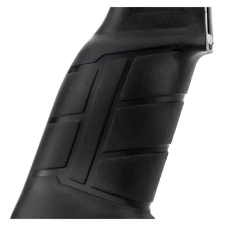 Close up of the grip texture of a Pistol Grip Elite