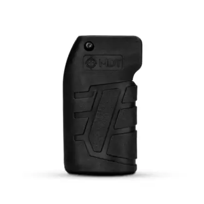 Side view of the vertical grip elite in black