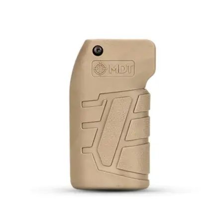 Side view of the vertical grip elite in FDE