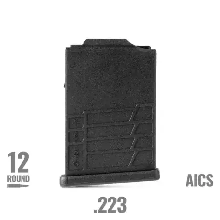 MDT AICS 223 Polymer Mag side view with text