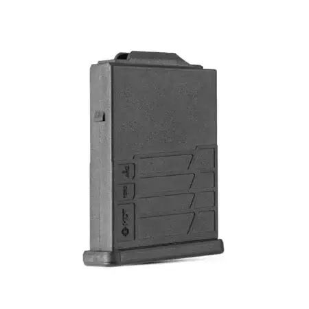 Quarter view of a 10 round 6 ARC polymer mag