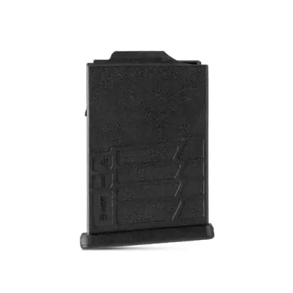 Side view of a polymer 12 round AICS 6 ARC magazine