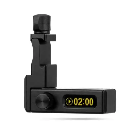 The crush it timer on an L-Shaped mount