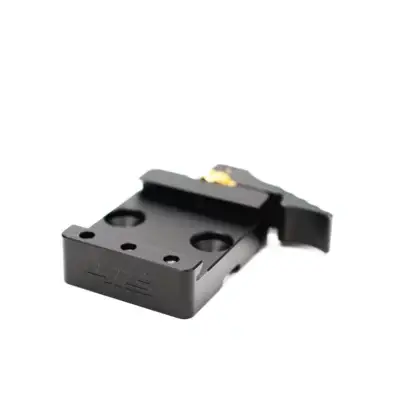 Left quarter view of a quick detach arcalock clamp