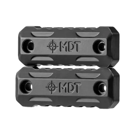 A pair of non qd, sintered M-LOK Exterior Forend Weights