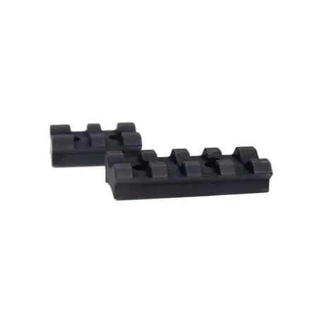 Side view of the LW7 Action Split Rails