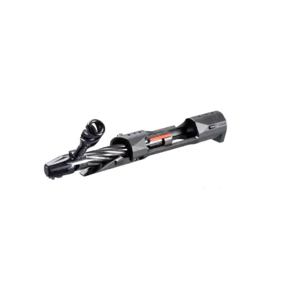 The Falkor LW7 Short Action with bolt partially out