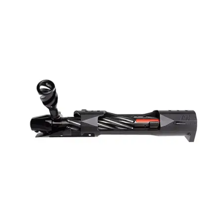 Side view of the ejection port size of the LW7 Short Action