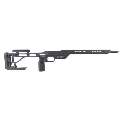 Side view of the MPA BA Hybrid Chassis in black