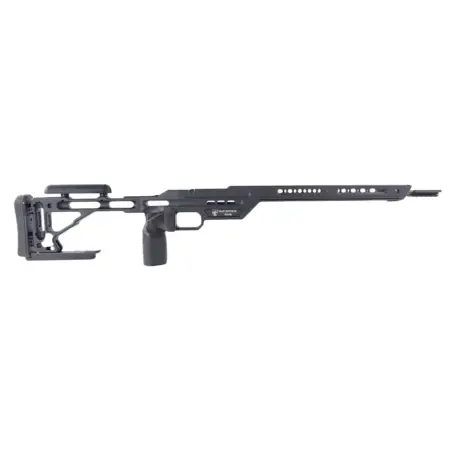 Side view of the MPA BA Hybrid Chassis in black