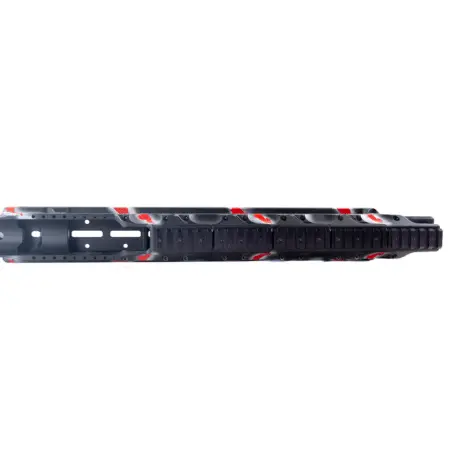 A top view of the forend on the Vanquish Chassis