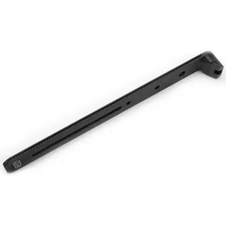 A side profile view of the 14" Universal Dovetail Rail