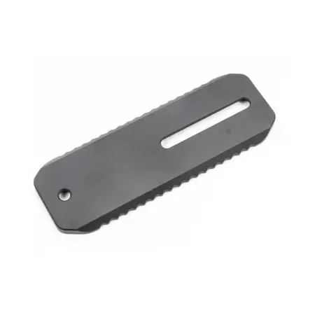 Rear view of a 4" Dovetail Rail