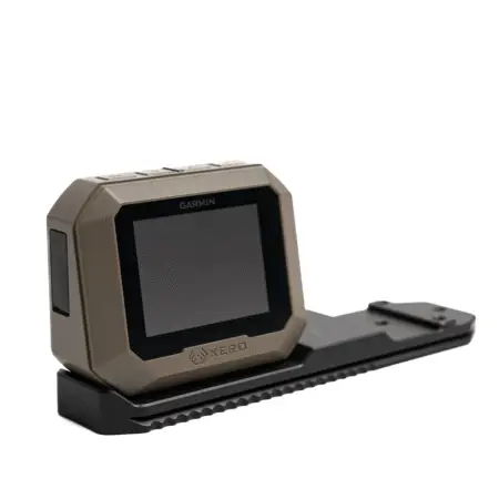 Area 419 Garmin Xero Mount with Garmin mounted