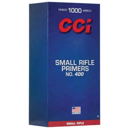A brick of CCI 400 Small Rifle Primers