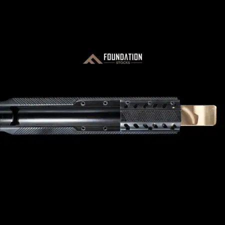 Top view of the forend of a Samson stock