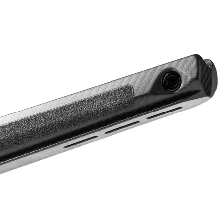 A close up of the forend of a CRBN Rifle Stock