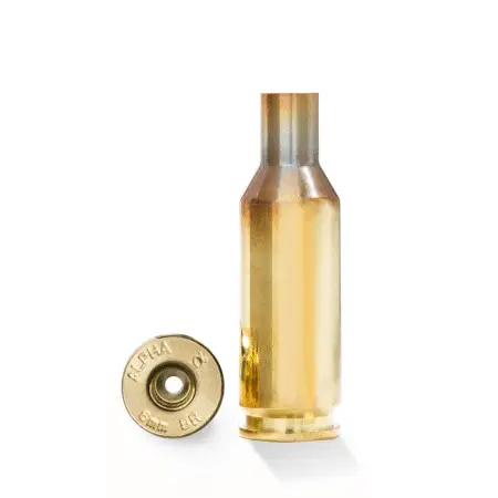 Alpha 6mm BR Brass with small rifle primer pockets