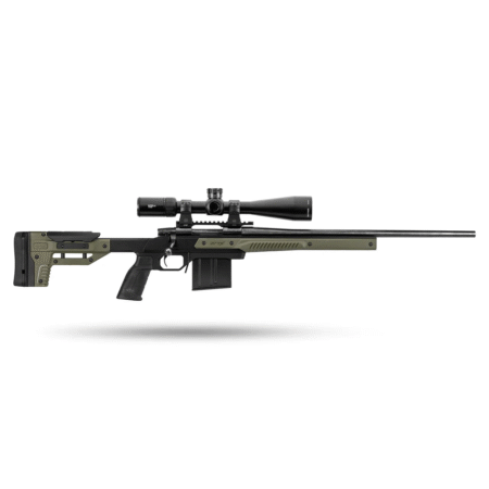 Rifle mounted in an ORYX Chassis