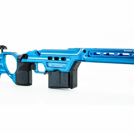 Long magwell plate on a Matrix Pro Chassis