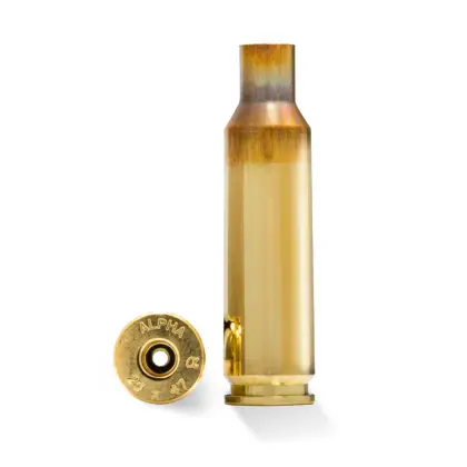 Profile view of the Alpha 25x47 SRP Brass