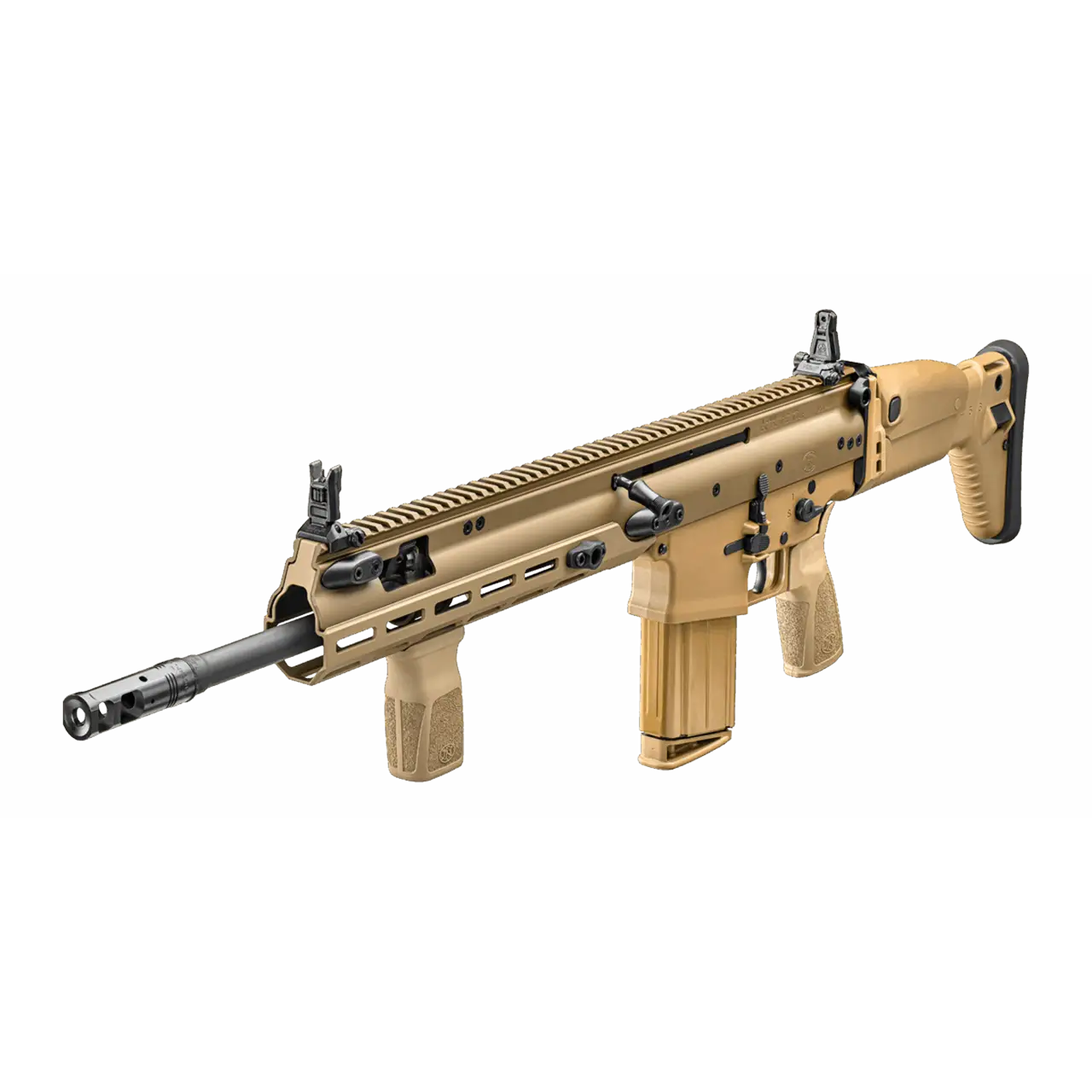 High angle shot of the left side of the Gen 2 Scar 17